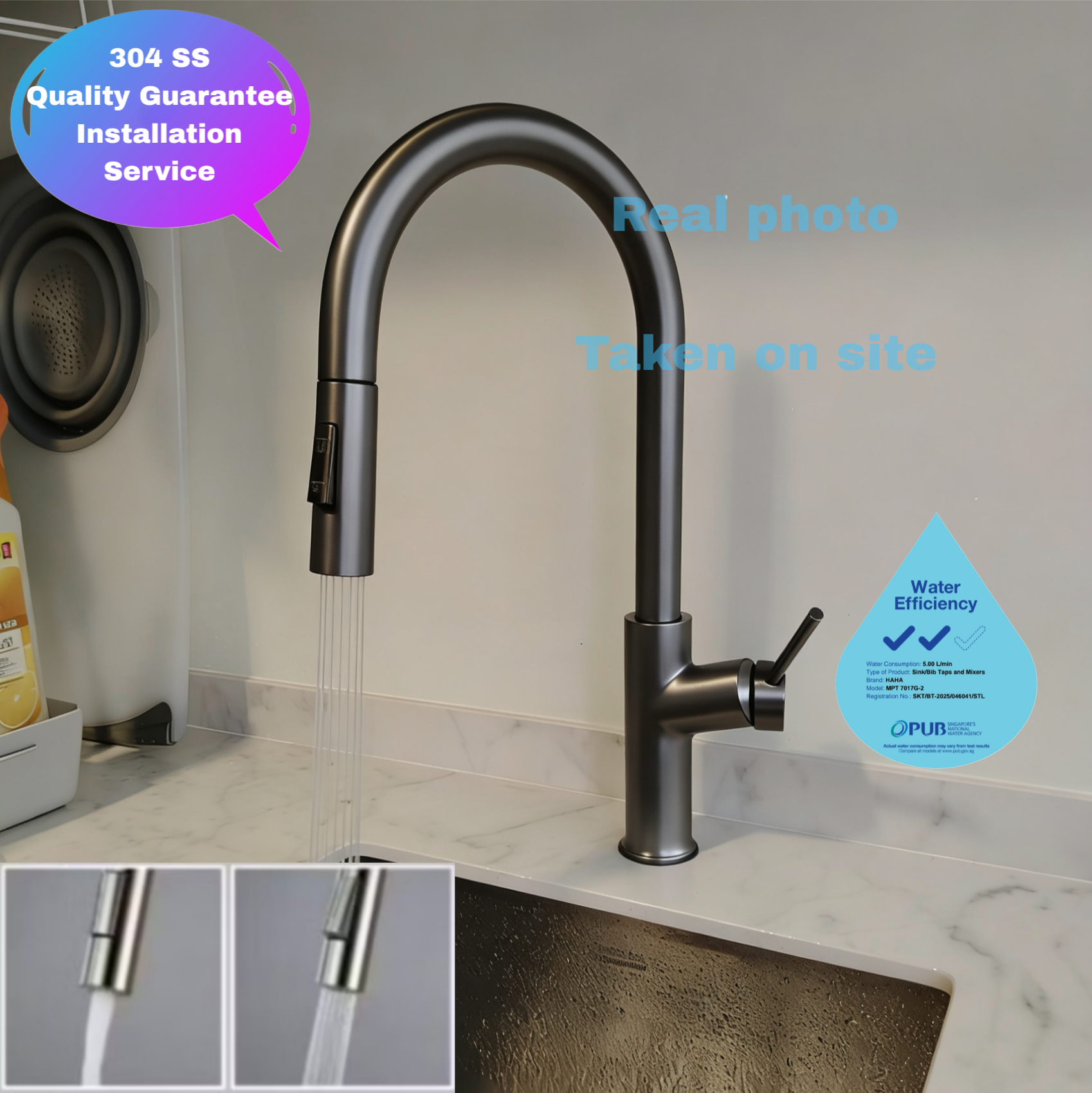 Shower system installed